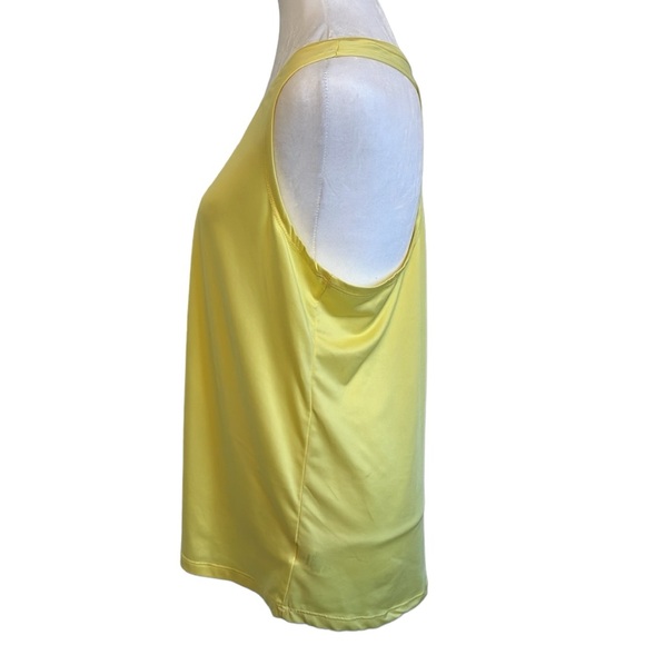 Athletic Works Yellow Tank Top Size L(12-14) - Picture 2 of 4